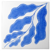 青地中海の色 タイル (正面)