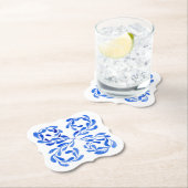 青地中海の色 ペーパーコースター (インサイチュ)