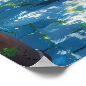 青夏の穏やかな休暇 ポスター (角)