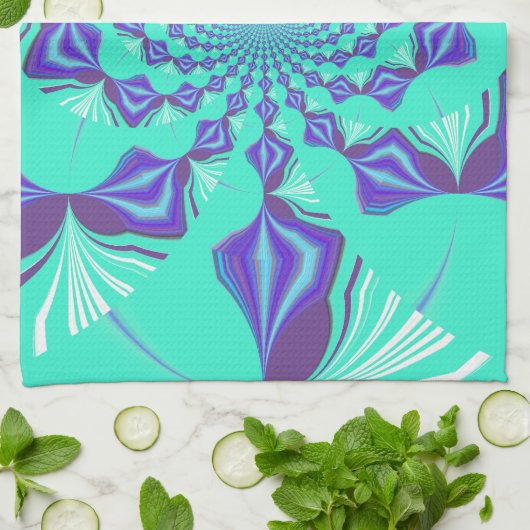 青大切色 キッチンタオル (折り畳み)