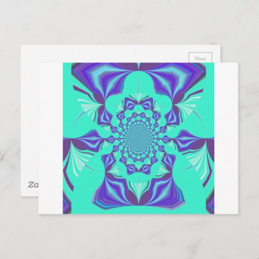 青大切色 ポストカード (正面/裏面)