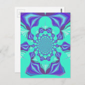 青大切色 ポストカード (正面/裏面)