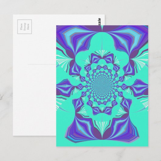 青大切色 ポストカード (正面/裏面)