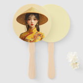 青大恋しく思 ハンドファン (正面&裏面)