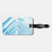 青大理石モノグラム ラゲッジタグ (裏面横)