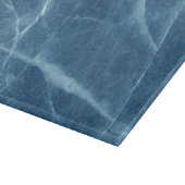 青大理石装飾ガラス板11.5"x8 カッティングボード (角)