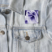 青威厳のある天使ファッションピン 缶バッジ (インサイチュ)