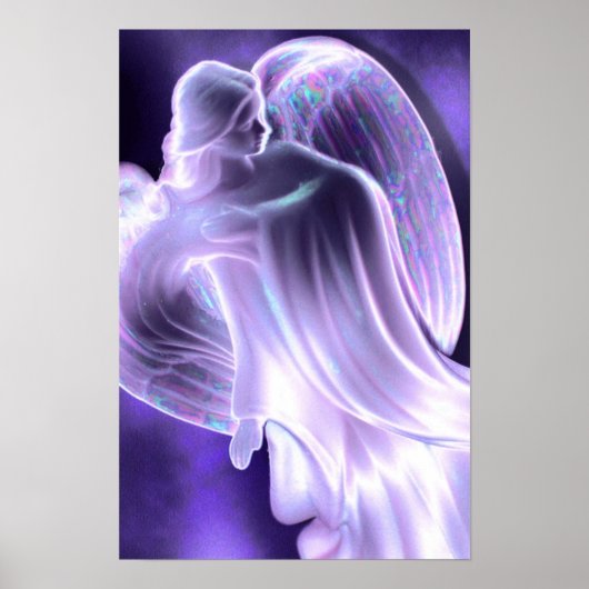 青威厳のある天使 ポスター (正面)