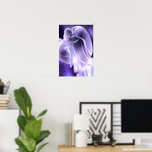 青威厳のある天使 ポスター (ホームオフィス)