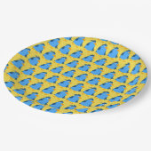 青子供へ鳥。 ペーパープレート (アングル)