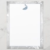 青孔雀の文房具 (裏面)