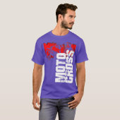 青少年おもしろいの贈り物Dirtbikeのためのモトクロス Tシャツ (正面フル)