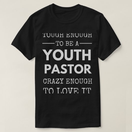 青少年おもしろい牧師の評価 Tシャツ (デザイン正面)