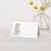 青少年のおもちゃ プレイスカード (正面)