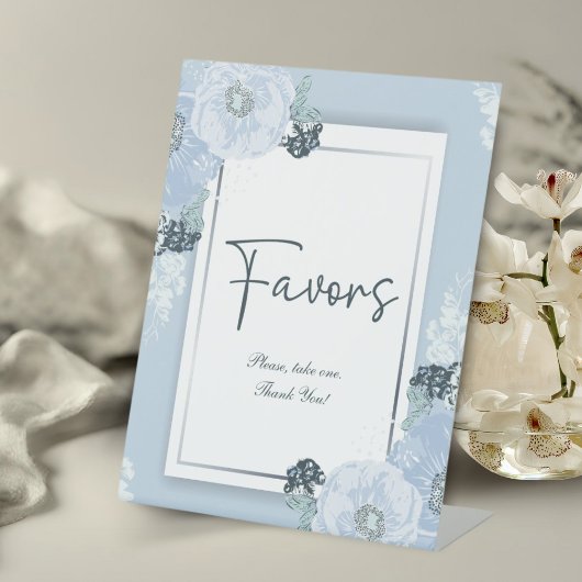 青少年のフローラの赤ちゃんシャワーの好意サイン 台座サイン