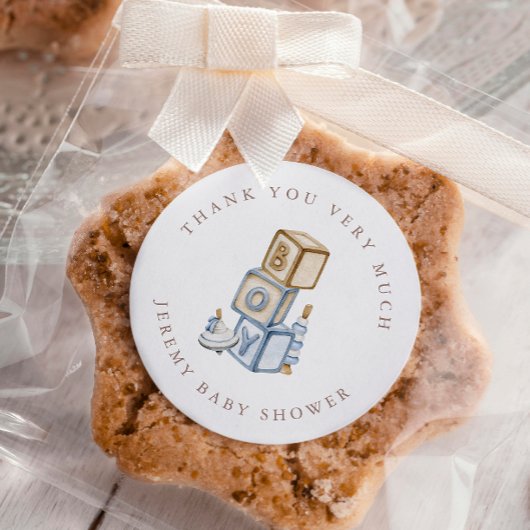 青少年の木造ブロックやおもちゃだ ラウンドシール