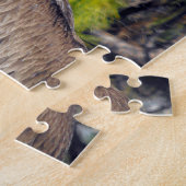 青少年の茶色のペリカン ジグソーパズル (側面)