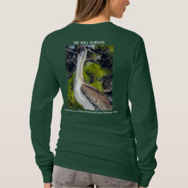 青少年の茶色のペリカン Tシャツ