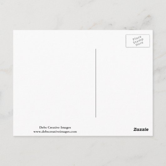 青少年の飛行中のオスプレイ ポストカード (裏面)