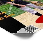 青少年カスタム野球の雑誌の表紙 ポスター (角)