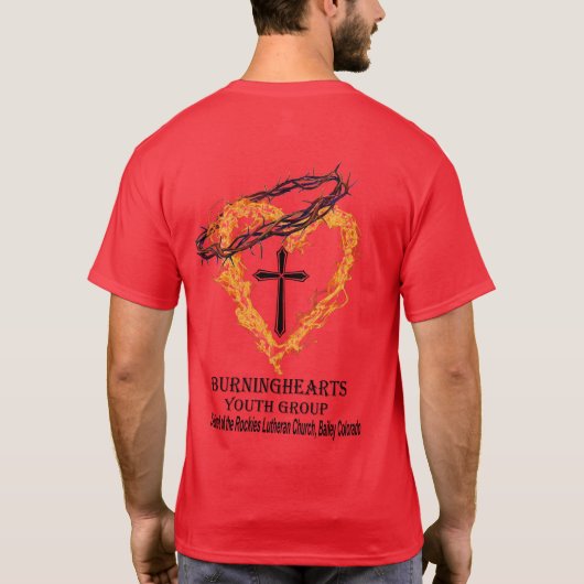 青少年グループ Tシャツ (裏面)