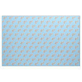 青少年テニスプレーヤーの漫画の子供へ生地 ファブリック (ヤード)