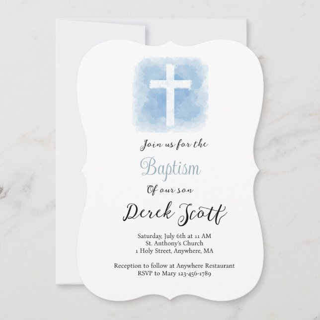 青少年バプテスマ招待状 (正面)