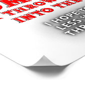 青少年ポスタおもしろいー乾燥機 ポスター (角)