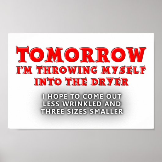 青少年ポスタおもしろいー乾燥機 ポスター (正面)