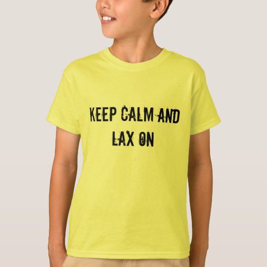 青少年保Tシャツに落ち着いて甘い Tシャツ (正面)