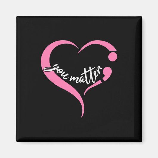 青少年問題セミコロン精神衛生と自殺A マグネット (正面)