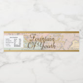 青少年噴水オールドワールドウォーターボトルラベルマン ペットボトルラベル (シングルラベル)