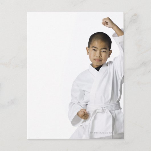 青少年武術芸術3 ポストカード (正面)