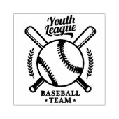 青少年野球チーム ラバースタンプ (インプリント)