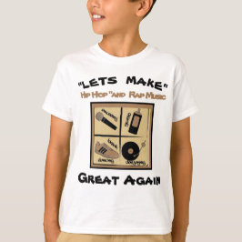 青少年Tシャツのヒップホップ4要素 Tシャツ