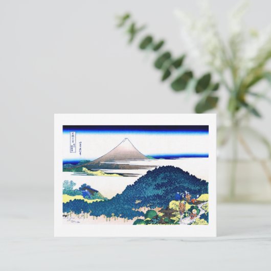 青山エンツァの松北斎ファインアート ポストカード (スタンド正面)