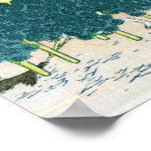 青山円座松, 北斎 View Mt.Fuji from Aoyama, Hokusai ポスター (角)