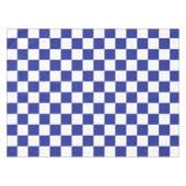 青市松模様にと白 テーブルクロス (正面(横))