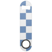 青市松模様に/グレーと白 スピード栓抜き (裏面)