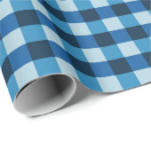 青市松模様に ラッピングペーパー (ロールコーナー)