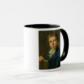 青年としてジェイクスルイデイヴィッドのポートレート マグカップ (正面右)