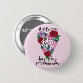 青年のための2019 LDSの相互テーマ 缶バッジ (正面&裏面)