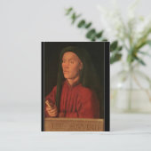 青年のポートレート, 1432 ポストカード (スタンド正面)