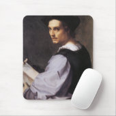 青年の肖像画 マウスパッド (マウス)