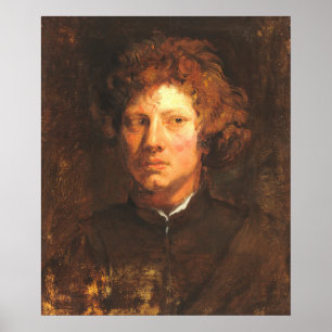 青年の頭 – van Dyckファインアートポスター ポスター