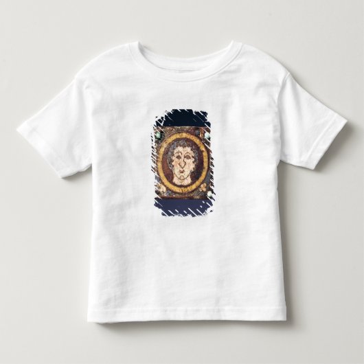 青年の顔を持つ腓骨 トドラーTシャツ (正面)