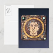 青年の顔を持つ腓骨 ポストカード (正面/裏面)