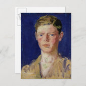 青年の首 ポストカード (正面/裏面)