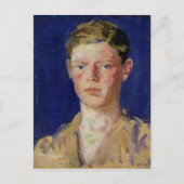 青年の首 ポストカード (正面)