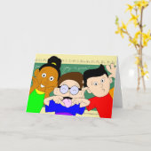 青年はつかの間です: 陽気なバースデー・カード カード (黄色い花)